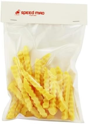 speed mao Realistic Realistic French Fries Food Sample Food Model Set of 30
