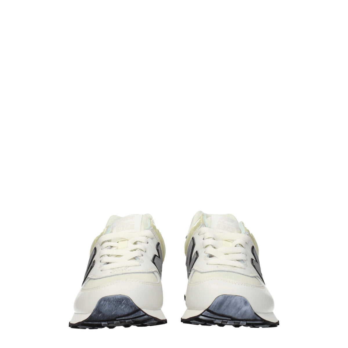 Designer Brand ニューバランススニーカー574マンファブリックベージュ - Image 4