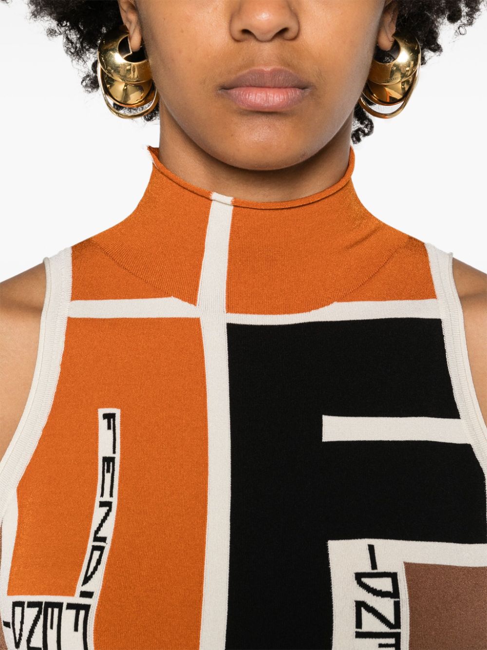 Fendi フェンディプリントショートドレス - Image 4
