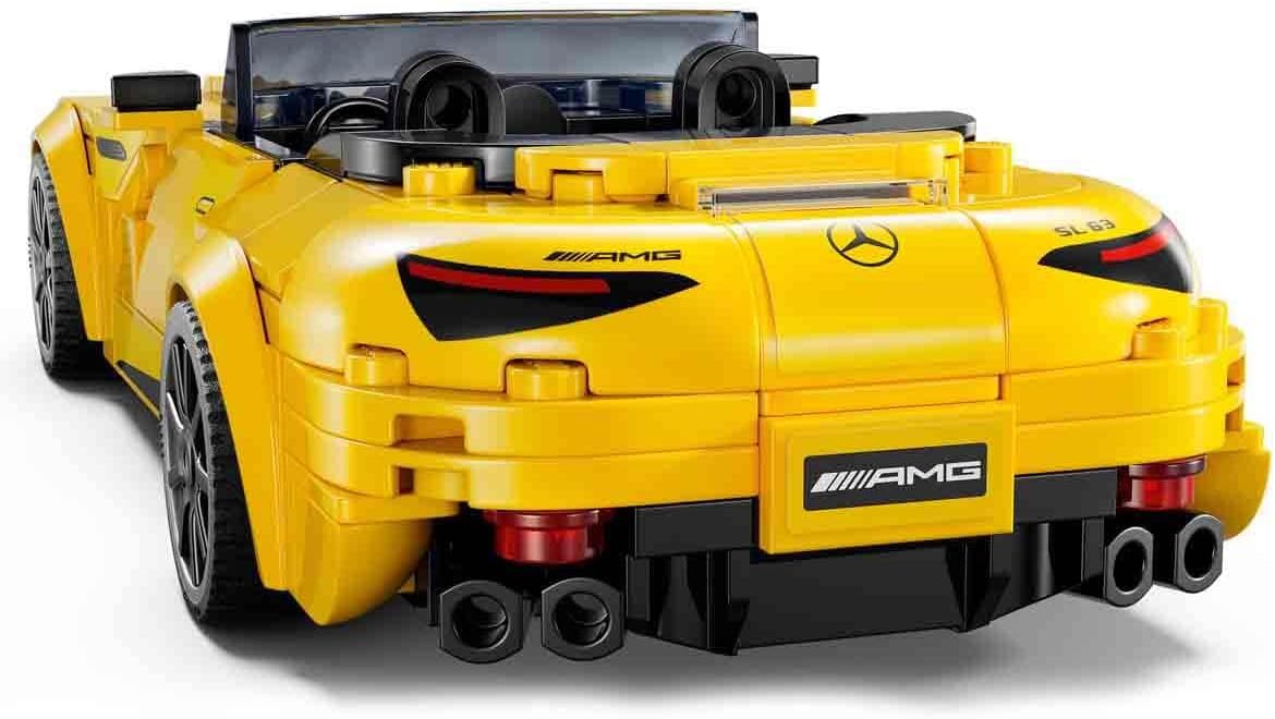 Lego 76924 Speed Champions Mercedes-AMG G 63 and Mercedes-AMG SL 63 Toy Birthday Present Blocks Boys Girls Children 10 11 12 Years Old Elementary School Vehicles Car Mini Car