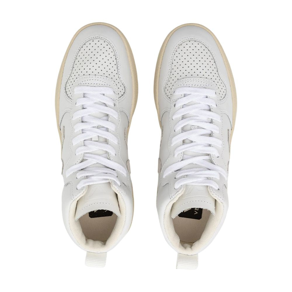 Veja V 15スニーカーVeja White/Beige Leather - Image 4