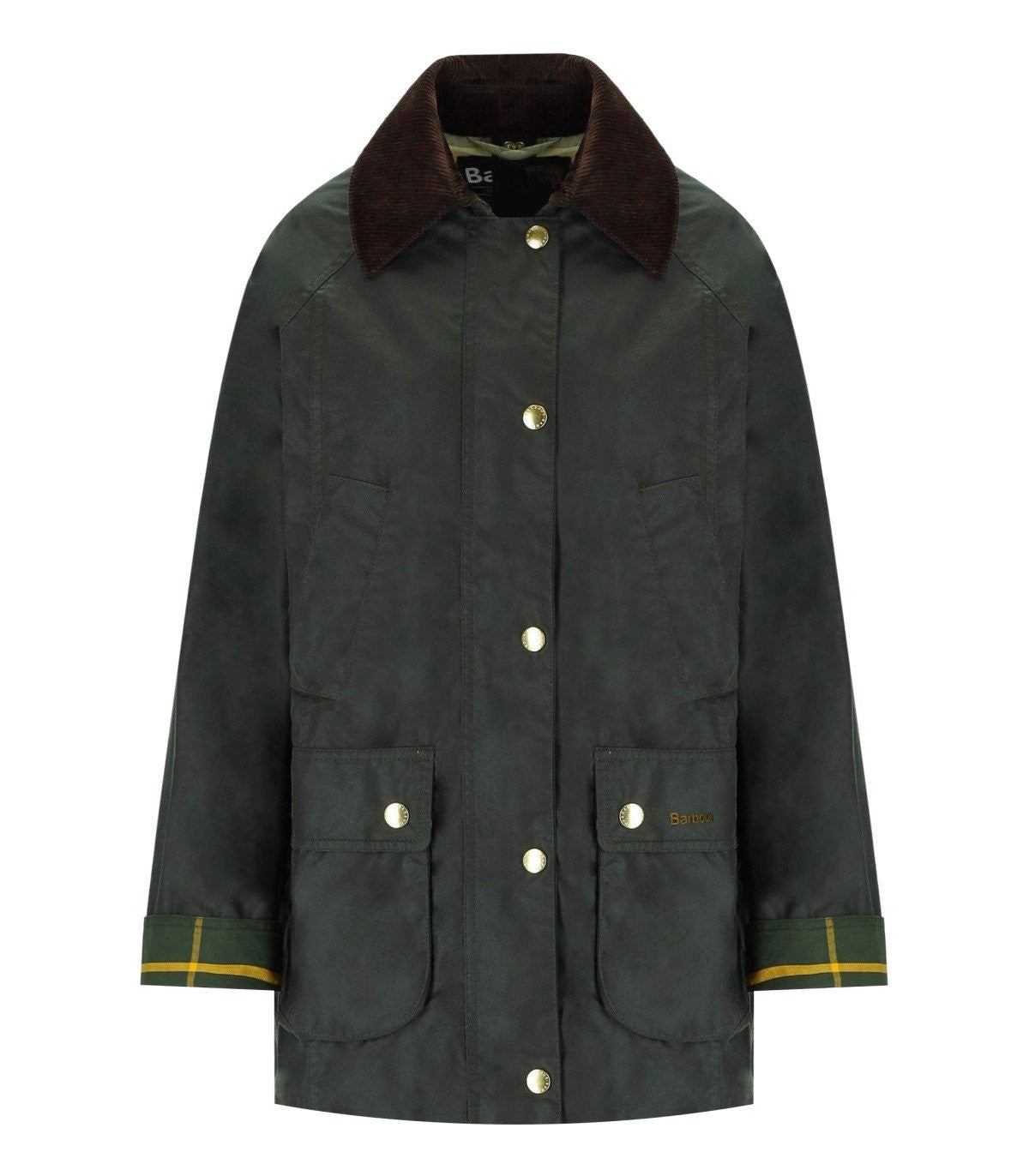 Barbour Beadnell Wax Sage Greenジャケット - Image 4
