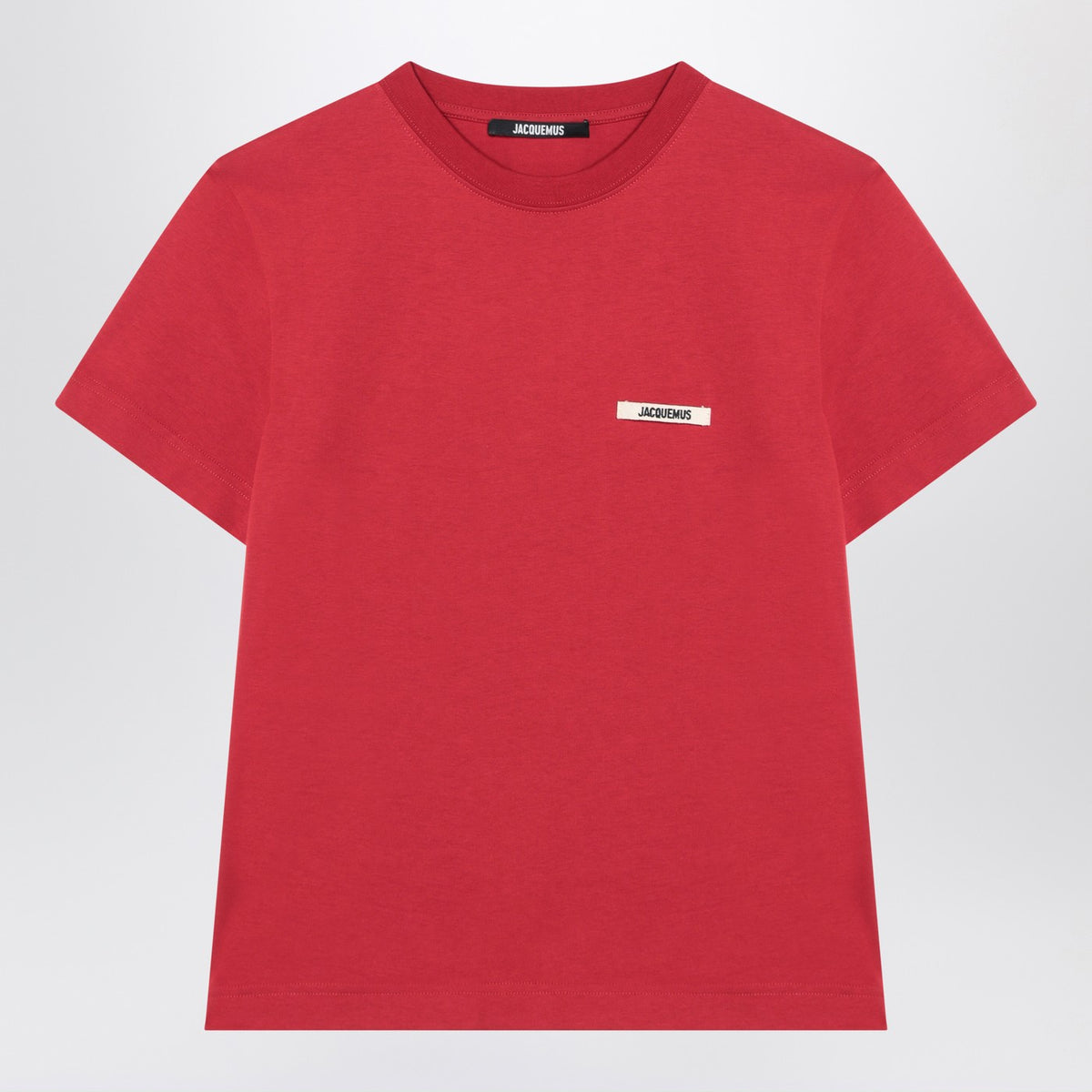 Jacquemus Jacquemus Red Gros Grain T Shirt - Image 4