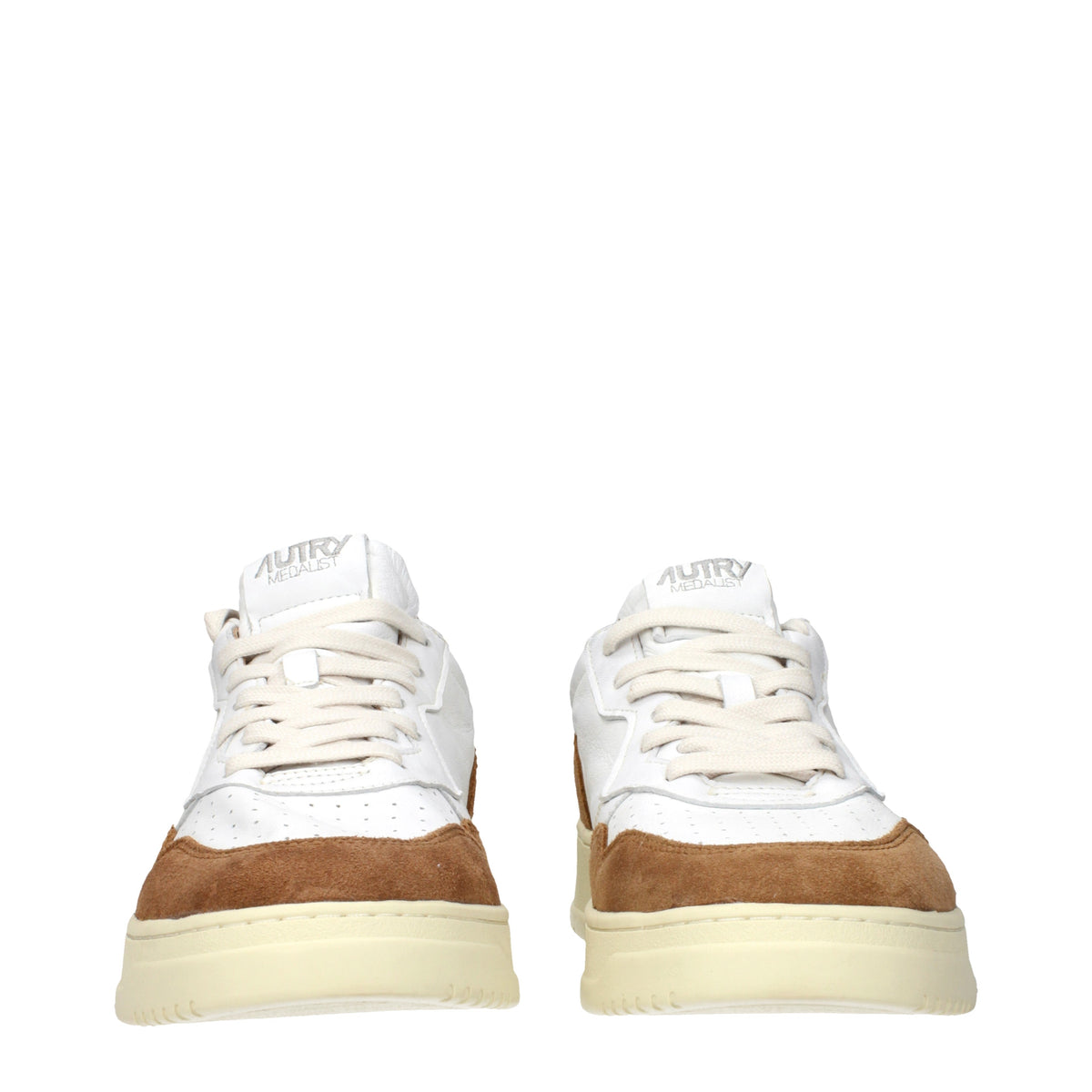 Autry オートリーメンズs スニーカー ホワイト/キャラメルレザー - Image 4
