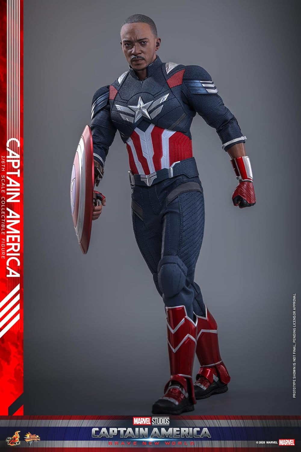 Movie Masterpiece Captain America: Brave New World Captain America 1/6 Scale Figure