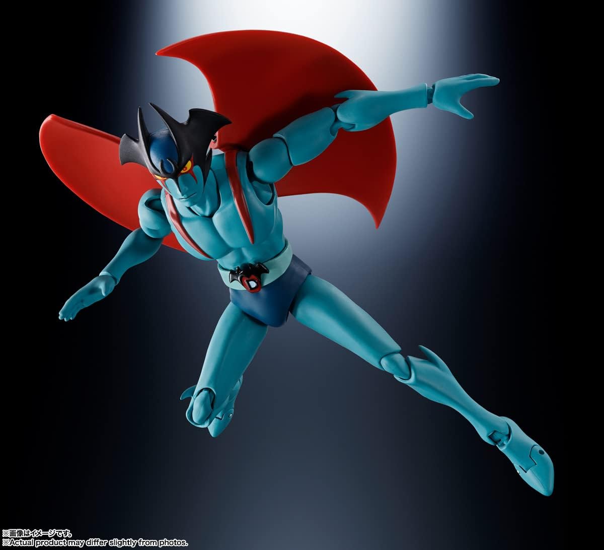 S.H. Figuarts Devilman D.C. 50th Anniversary Version, Approx. 6.7 inches (170 mm), ABS & PVC Pre-painted Action Figure