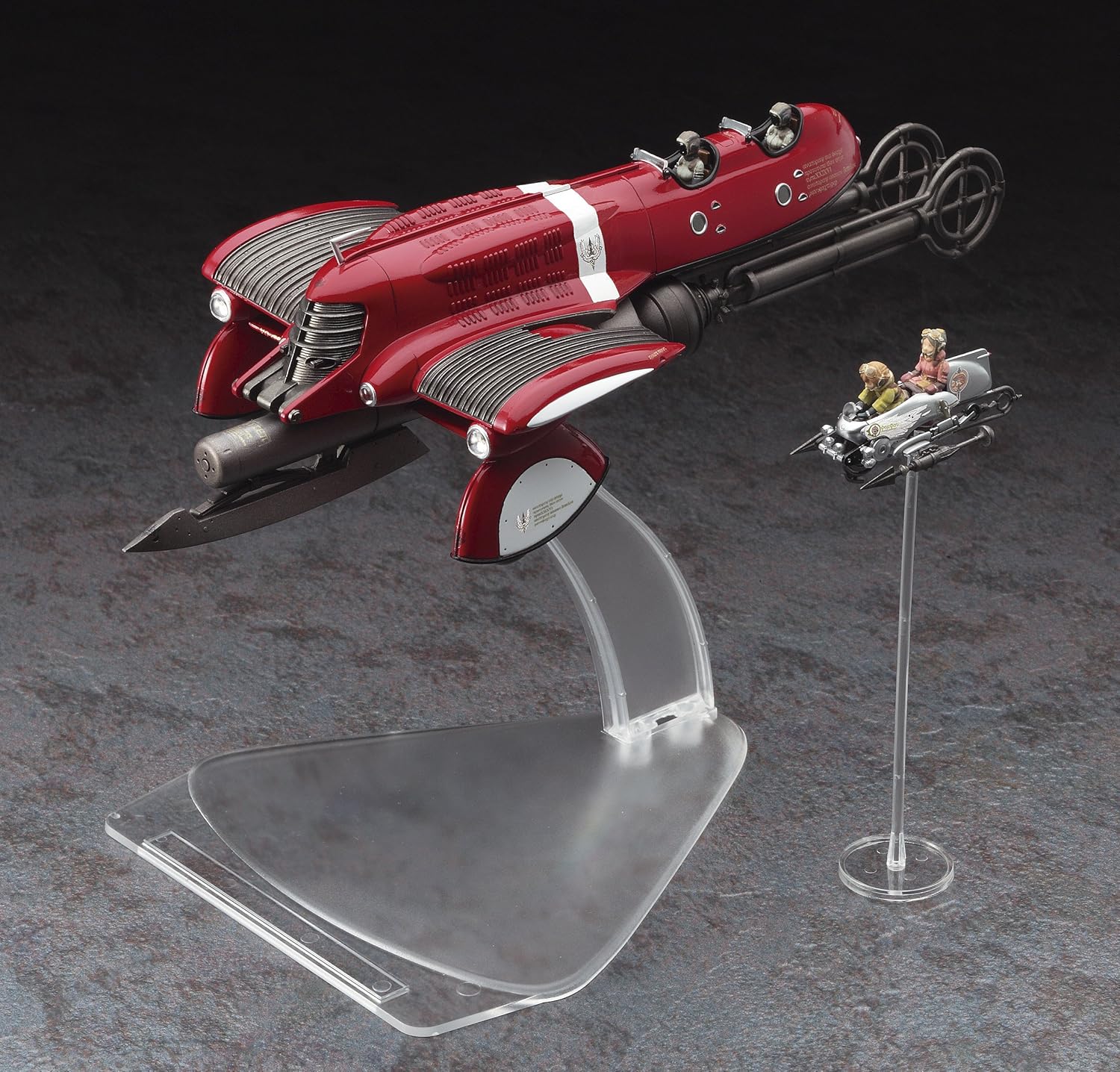 Last Exile -Ginyoku no Fam- Tatiana's Van Ship & Fam's Vespa (Plastic model kit)