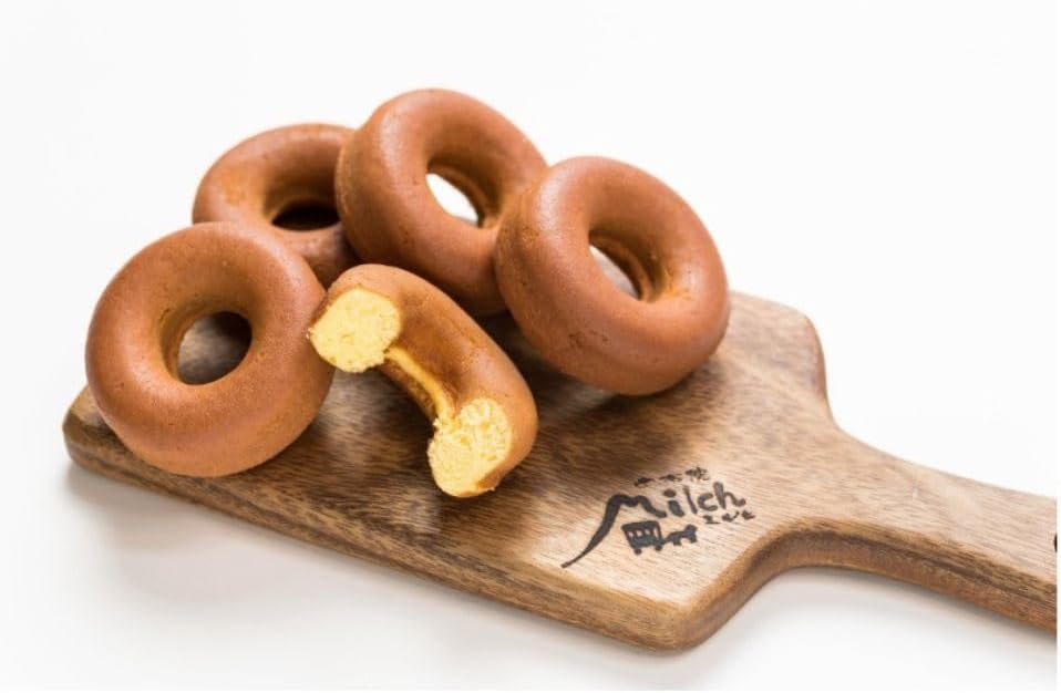 [Oita Souvenir] Yufuin Milch Clafen (Donut) (5 Pieces), Pack of 2