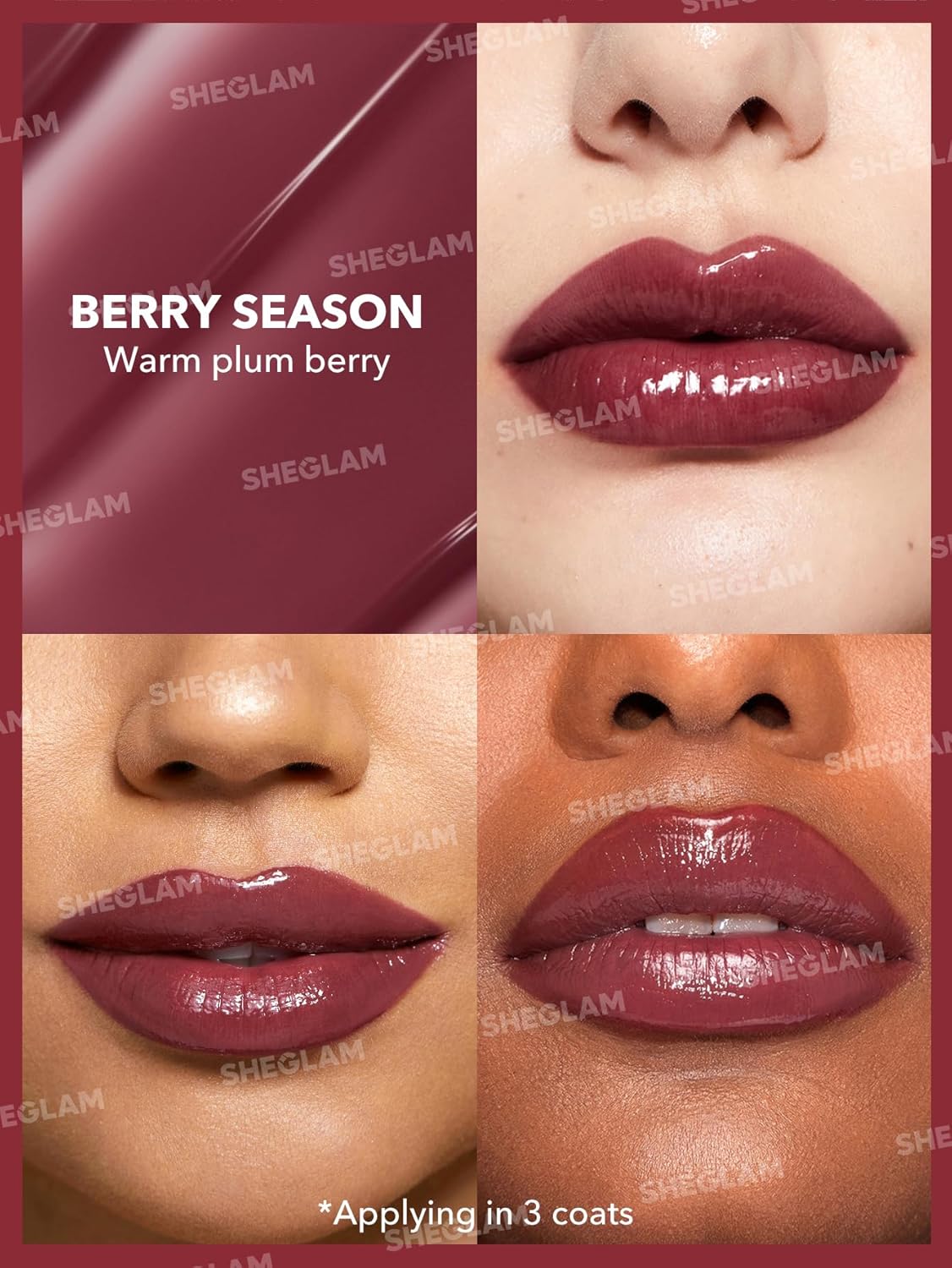 SHEGLAM Plump Lip Plumper with Coconut Oil | Lip Gloss, Bulge, Moist Luster Lipstick