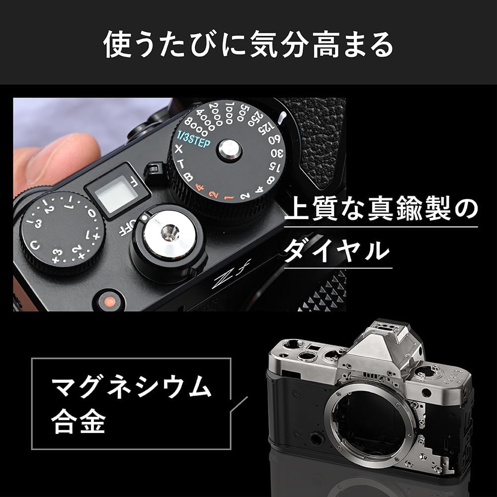 Nikon Mirrorless SLR Zf Silver Body Z Mount Full Size