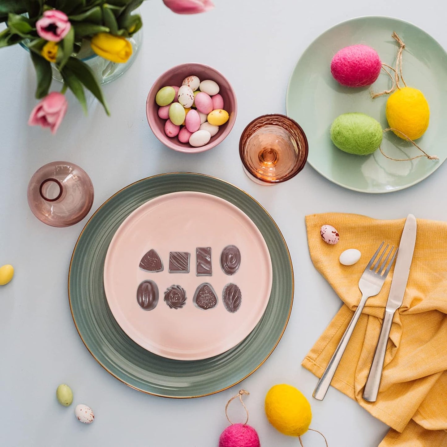 Healifty 8pcs Fake Chocolate Artificial Food Chocolate Black Imitation Chocolate Models Bulk Real Food Chocolate Fake Dessert Home Kitchen Decor Display Props Decoration