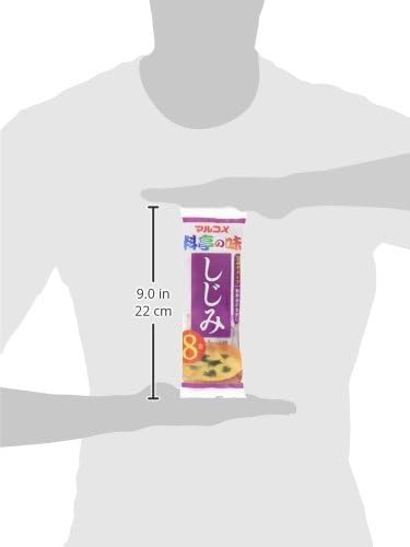 Marukome Raw Miso Soup Restaurant Ajimi, 8 Servings, 5.3 oz (152 g)