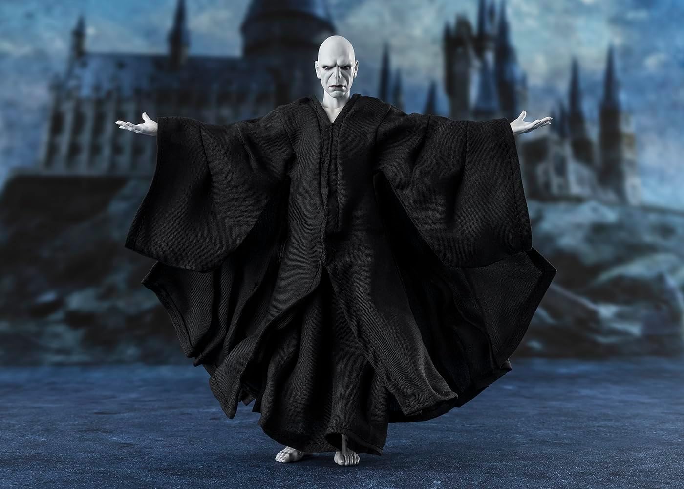 TAMASHII NATIONS S.H. Figuarts Lord Voldemort (Harry Potter and the Goblet of Fire), Approx. 5.9 inches (150 mm), PVC, ABS & Fabric, Pre-painted Action Figure