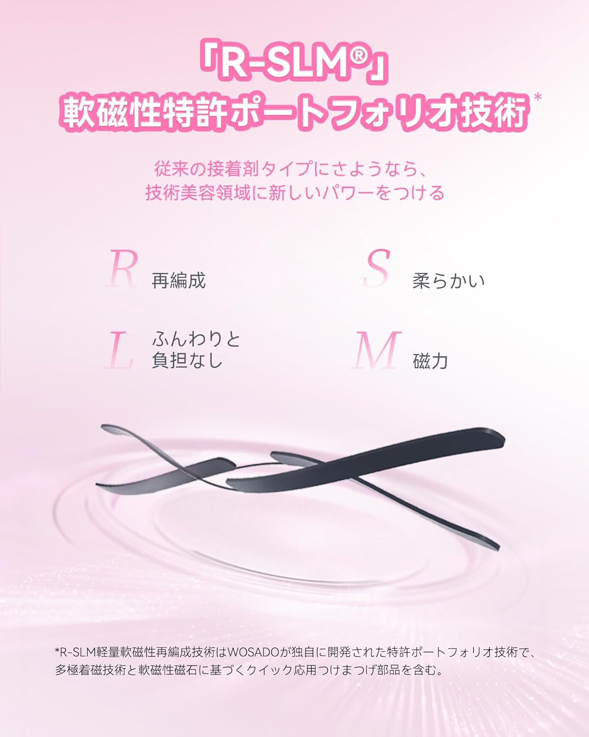 WOSADO (Official Store) X Disney's Zootopia Series Integrated Magnetic False Eyelashes, No.14 Fog Black, Magnetic False Eyelashes, No Glue Required, Disney, Fluffy, No Makeup Feel, Reusable, Suitable