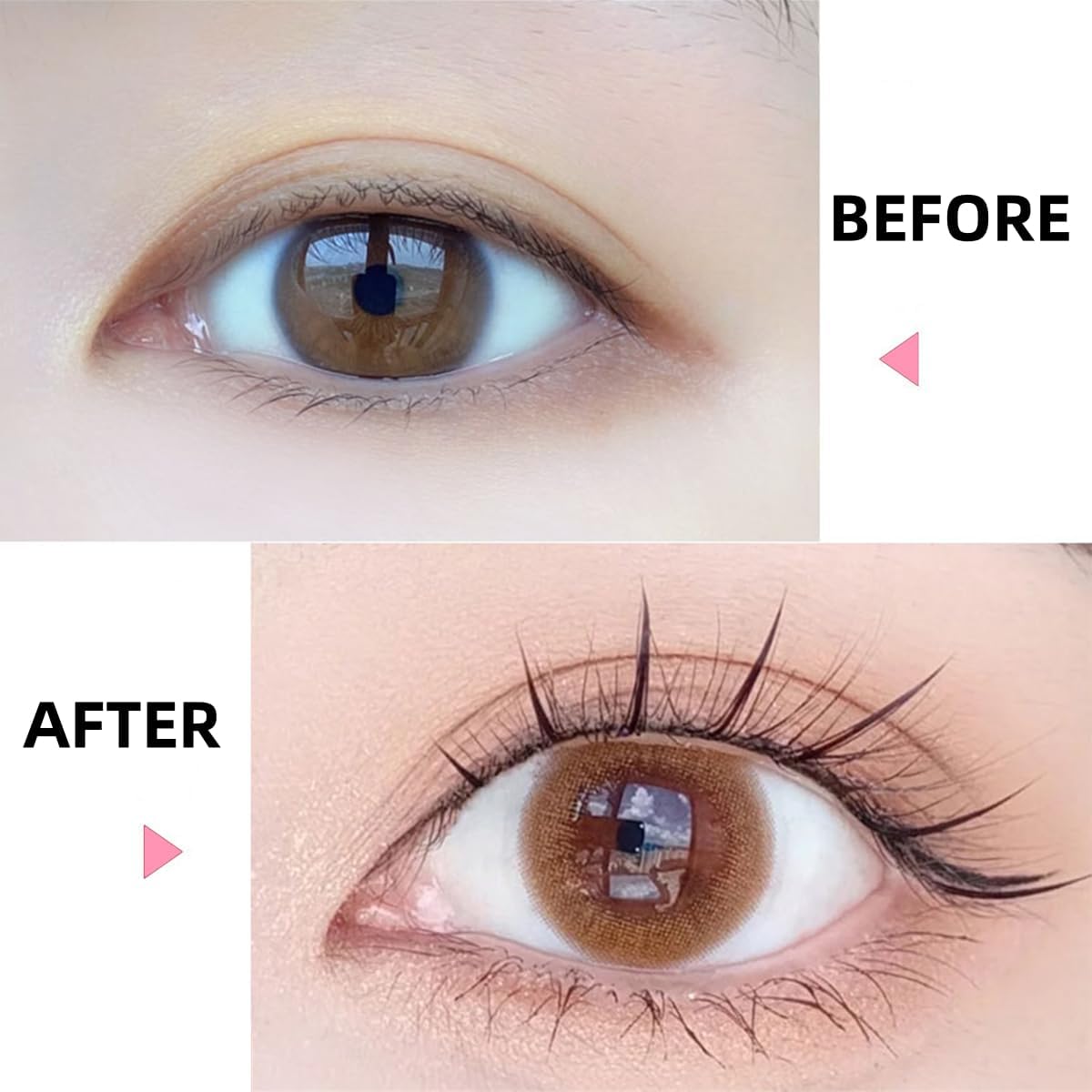 Partial False Eyelashes A Type 3 Row 11mm C Curl Partial False Eyelashes Matsueku Self False Eyelashes Natural | Self Matsueku |