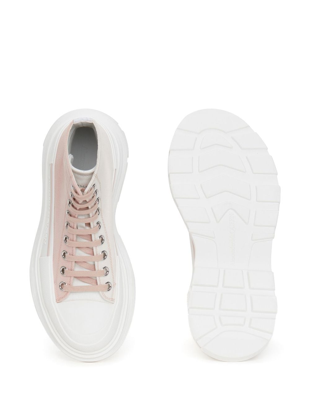 Alexander McQueen アレクサンダーMCクイーントレッドスリックアンクルブーツ - Image 4