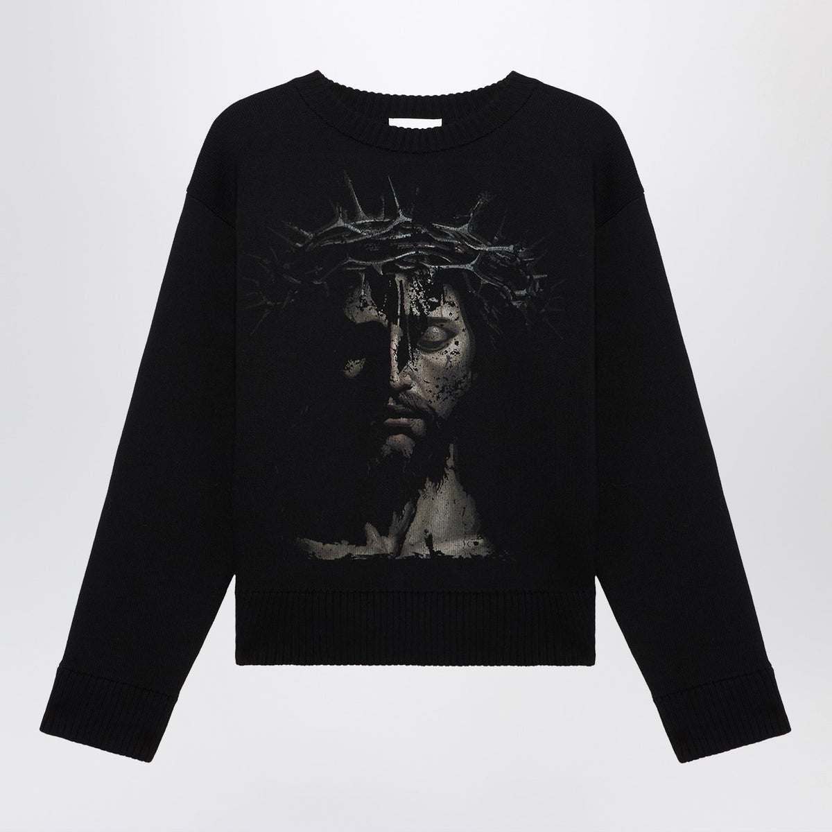 1989 1989スタジオニットラウンドネックイエスブラック - Image 4