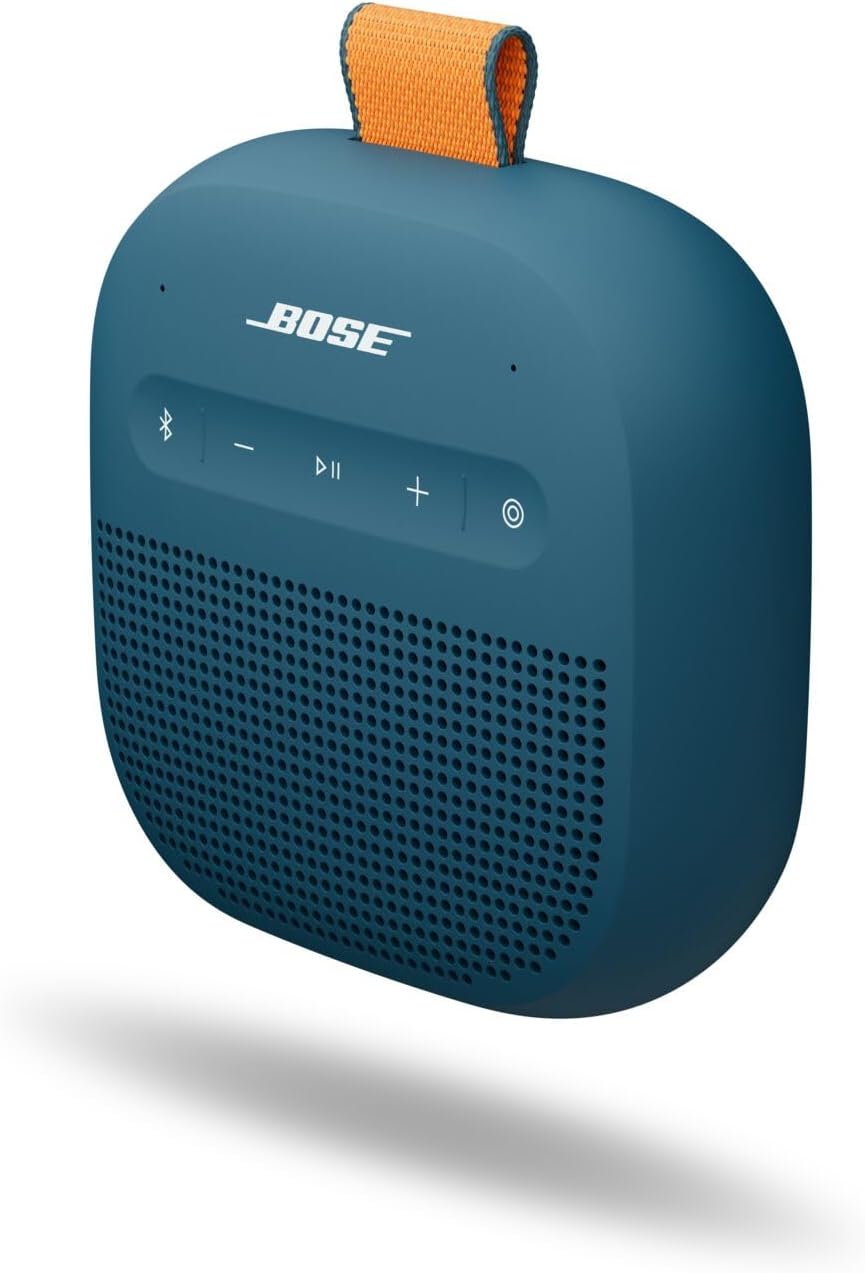 Bose SoundLink Micro Portable Speaker LE (2nd Gen), Up to 12 Hours of Continuous Playtime, Waterproof and Dustproof, Bluetooth Mini Outdoor Speakers, Twilight Blue (x2)