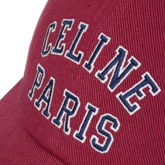 CELINE Richelieu cap in cotton twill - Image 4