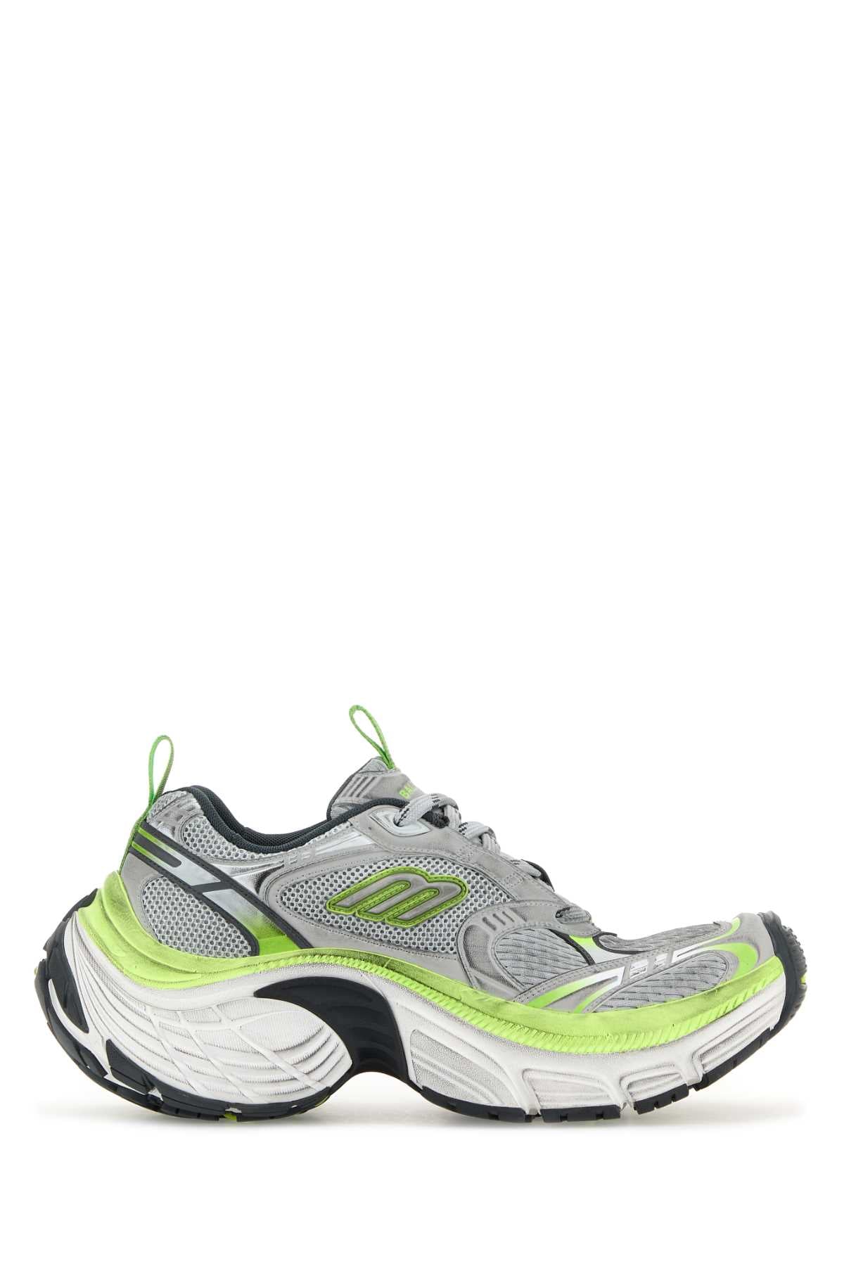 Balenciaga バレンシアガマルチカラーメッシュとゴム6 Xl スニーカー - Image 4