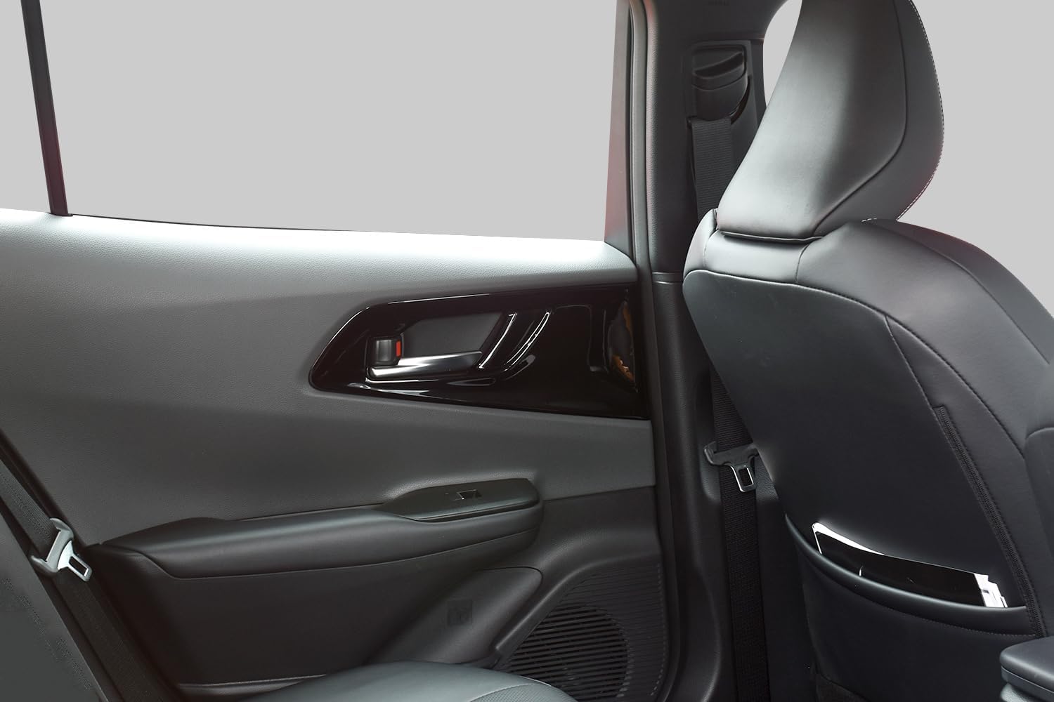 SecondStage Toyota Prius 60 Series PRIUS Door Bezel Panel with Seat Memory Piano Black T722BLK