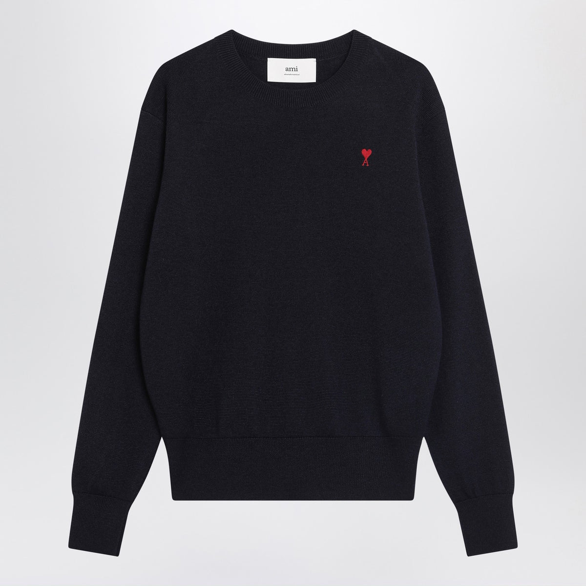 Ami Ami Paris Navy Blue Ami De Coeurセーター - Image 4