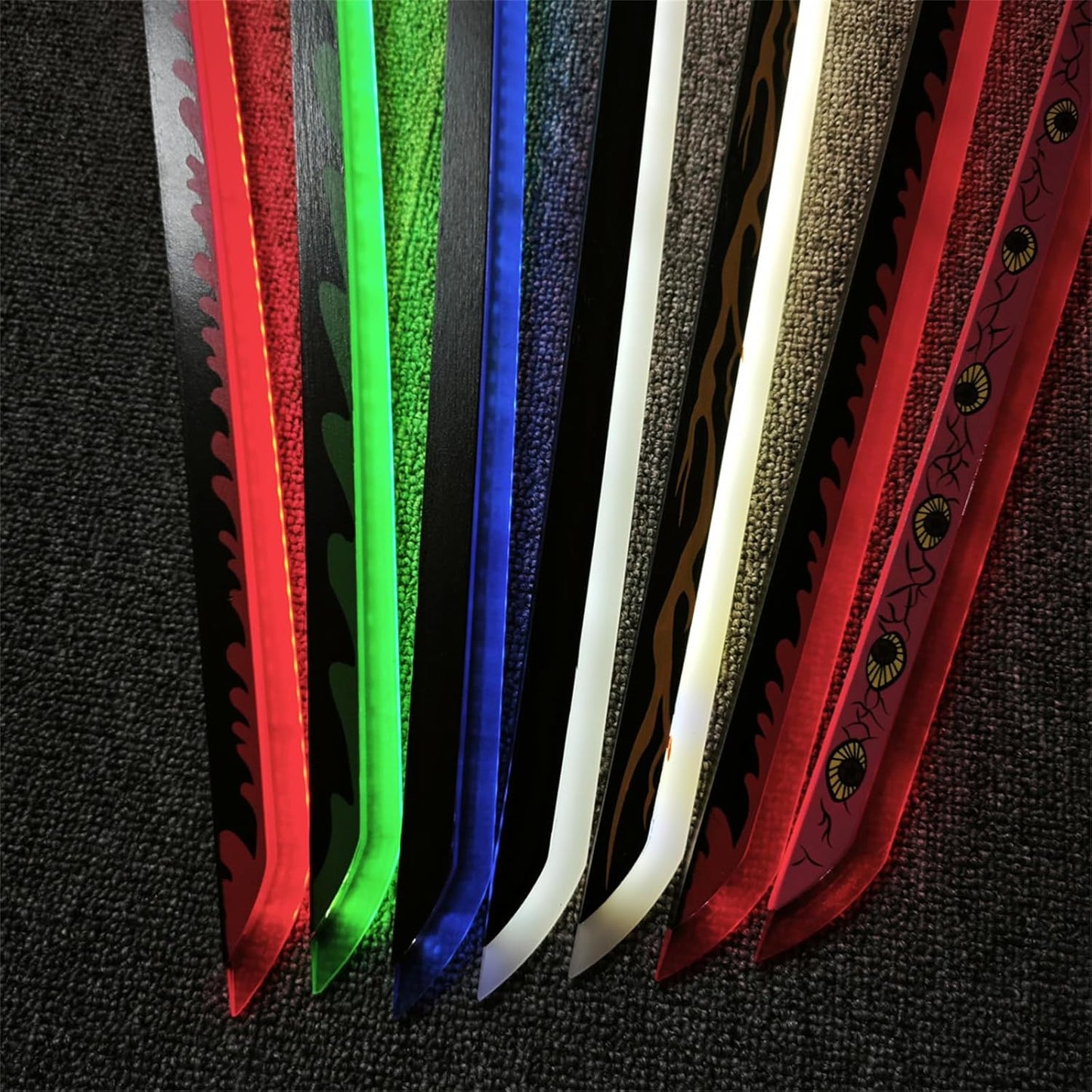 [SDCADQ] Hiwa Sword, Luminous Sword, Cosplay Tool, Weapon, Sheath Included, Tanjiro Kamamoto, Sword, Yoshiyu Tomioka, Mimi Fuegegawa, Shikoku Edichi, Touken Sword, Simulated Sword, Cosplay Costume