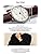The Stack Authentic Round Watch 1.4 inches (36 mm), Classic, Men's, Women's, Made in Japan, Ivory, Classic