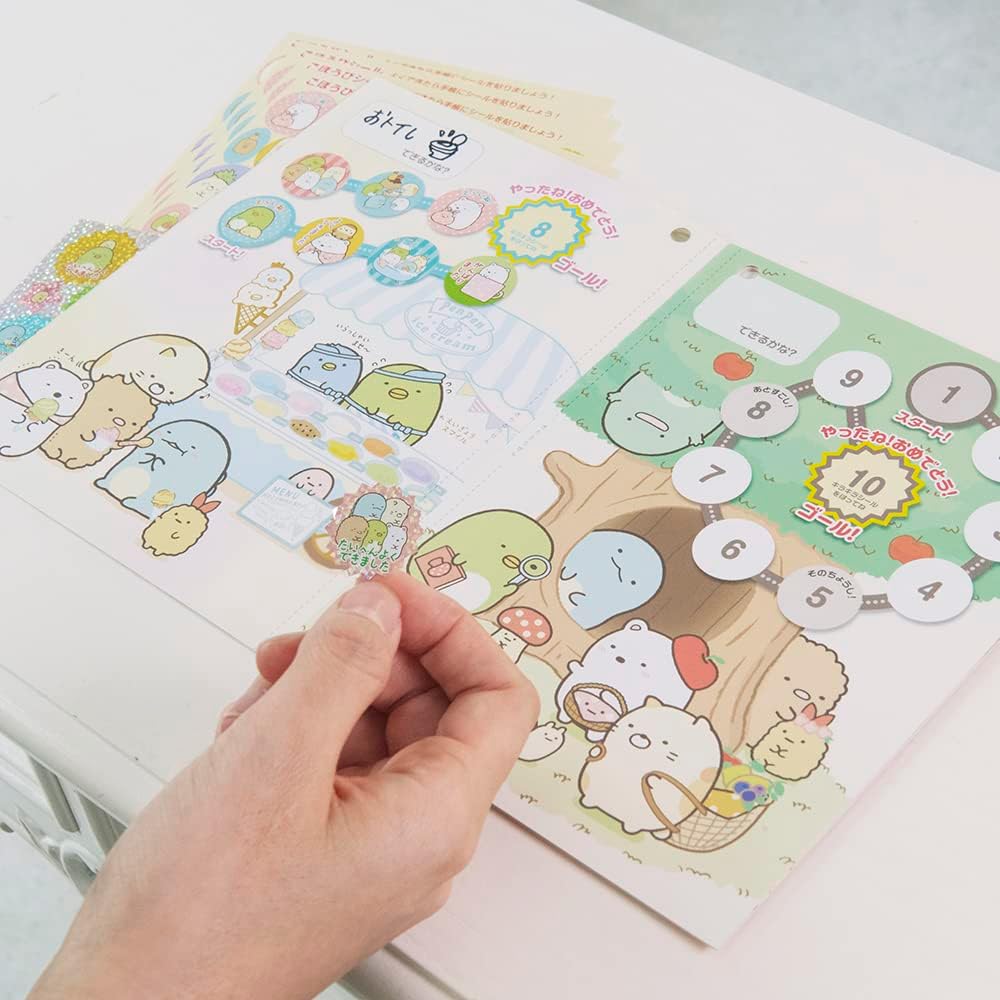 Product Name: Beverly Sumikkogurashi Sticker Reward Sticker Notebook Set SL-227