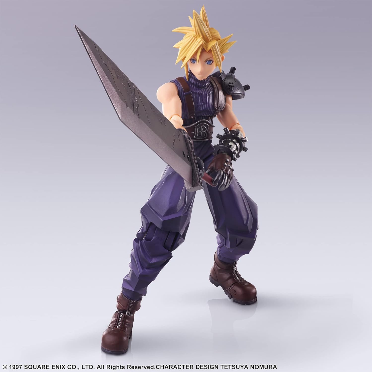 Final Fantasy VII Bling Arts Cloud Strife PVC Pre-Painted Action Figure