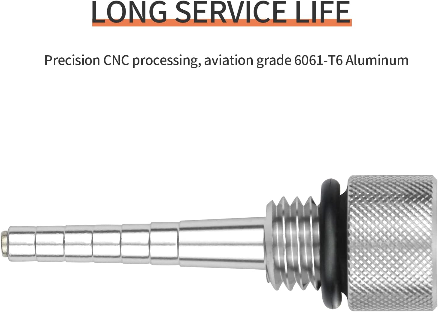 Magnetic Chip Oil Oil Oil Oil Oil Oil Dip Stick Predator 3500W 3500W Inverter Generator with O-Ring - Silver