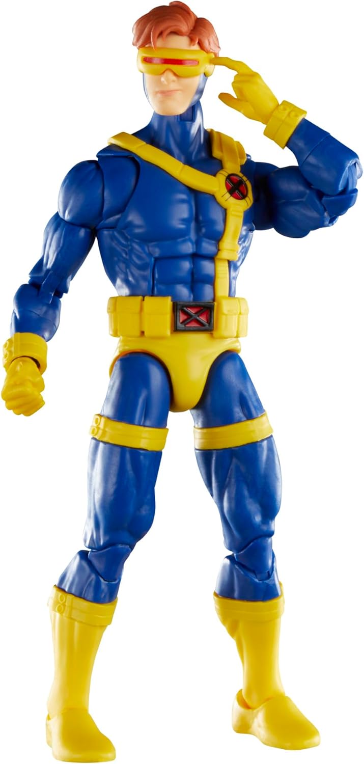 Hasbro Marvel Legends Series Cyclops, X-Men `97 Collectible 6 Inch Action Figure F9054 Authentic