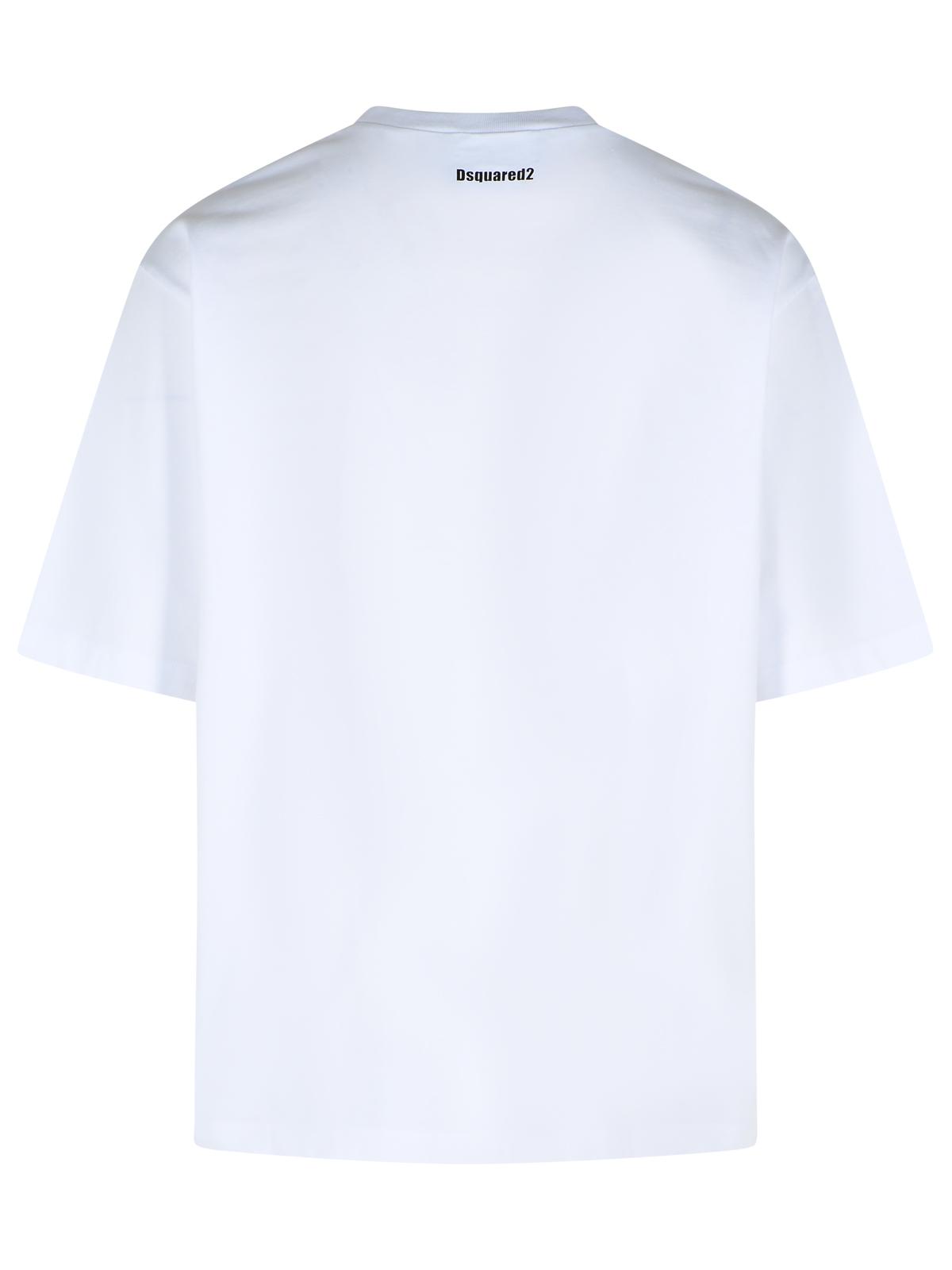 Dsquared2 Dsquared2 '巻き戻し'ブラックコットンTシャツ - Image 4