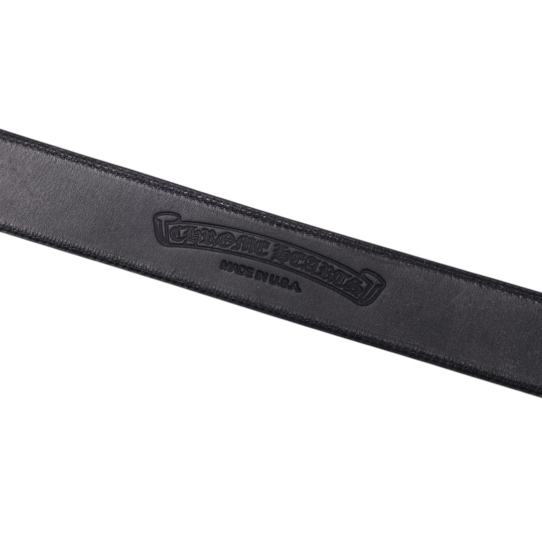 CHROME HEARTS 'CH LOGO' BLACK BELT