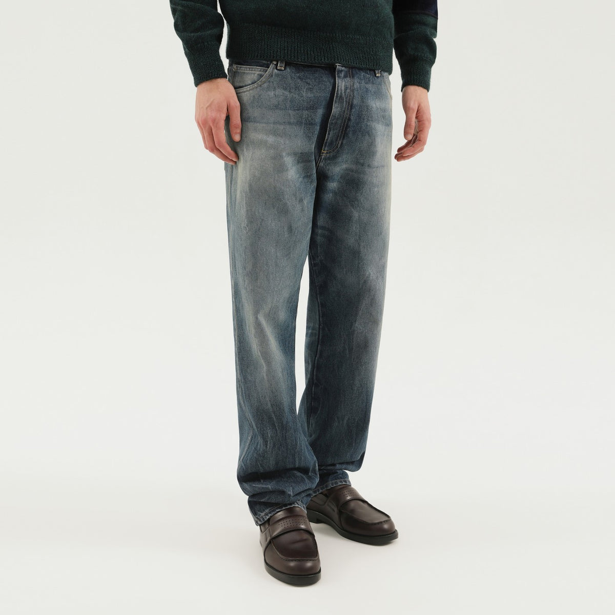 1989 1989 スタジオ オールド マリン デニム パンツ - Image 4