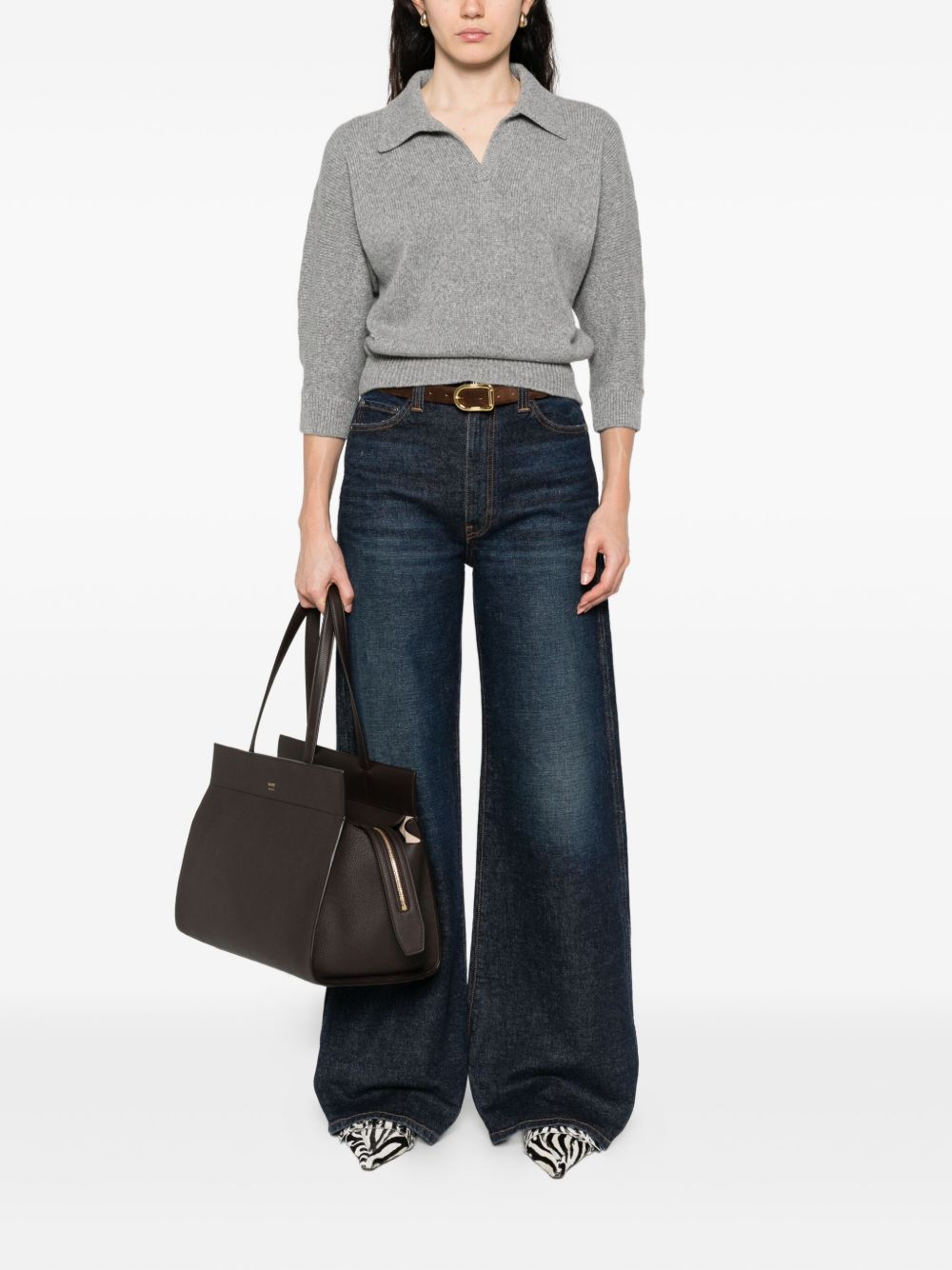 Khaite Khaite Herve Cashmere Polo Shirt - Image 4