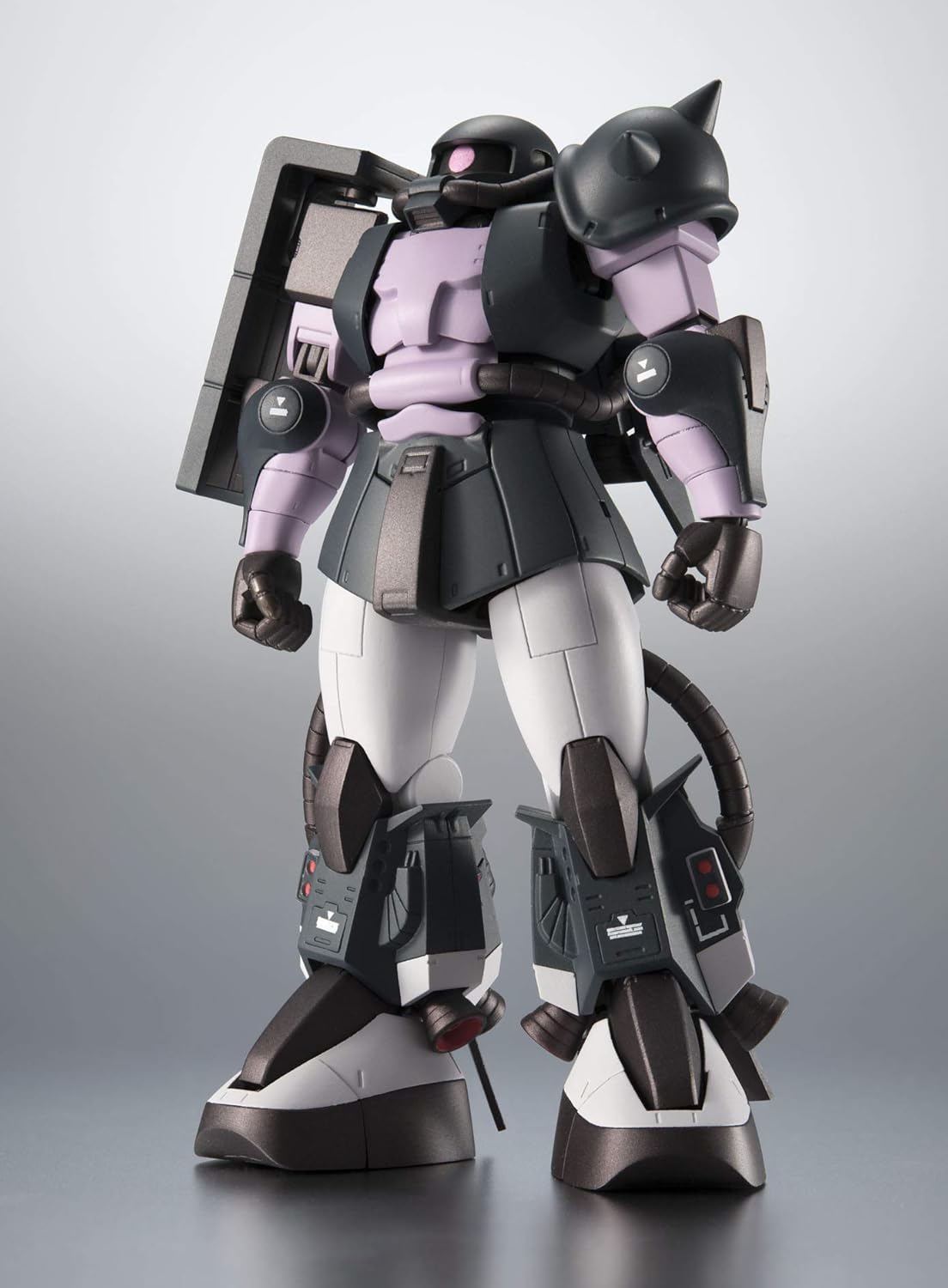 ROBOT Tamashii MS-06R1A Mobile Gundam Suit (SIDE MS) Highly Functional Zaku II Ver. A.N.I.M.E. Black Tri-Stars Approximately 4.9 inches (125 mm), ABS & PVC, Pre-painted, Action Figure