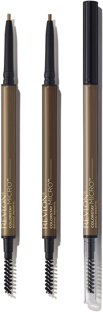 Revlon Colorstay Micro Brow Pencil 453 Medium Brown 0.09g / REVLON COLORSTAY MICRO BROW PENCIL MEDIUM BROWN