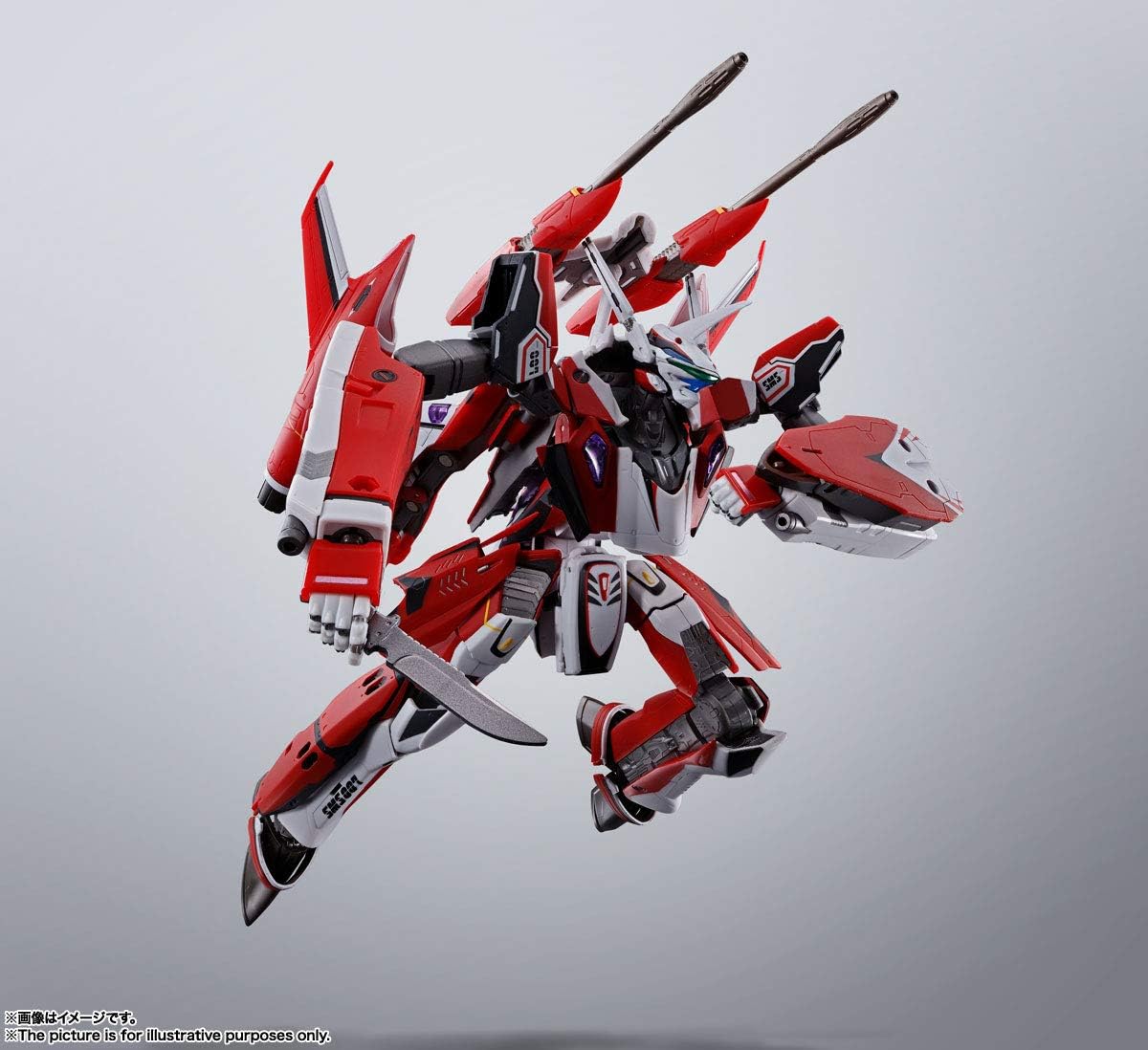 DX Chogokin Movie Version Macross F ~ Sayonara no Tsubasa ~ YF-29 Durandal Valkyrie (Alto Saotome) Full Set Pack, Approx. 8.7 inches (220 mm), ABS & PVC & Die Cast Painted Action Figure