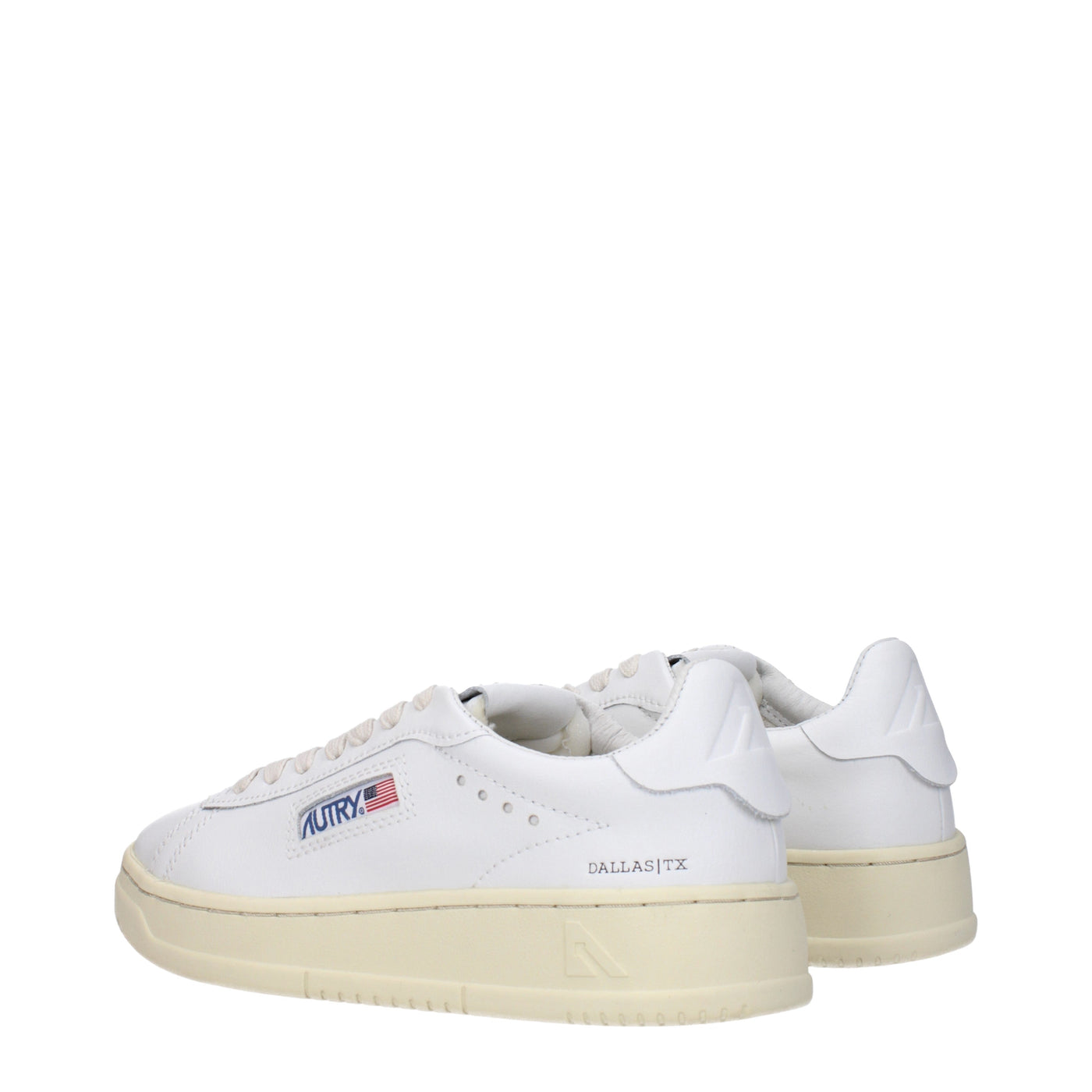 Autry Sneakers Dallas Ladies Leather White/White - Image 4