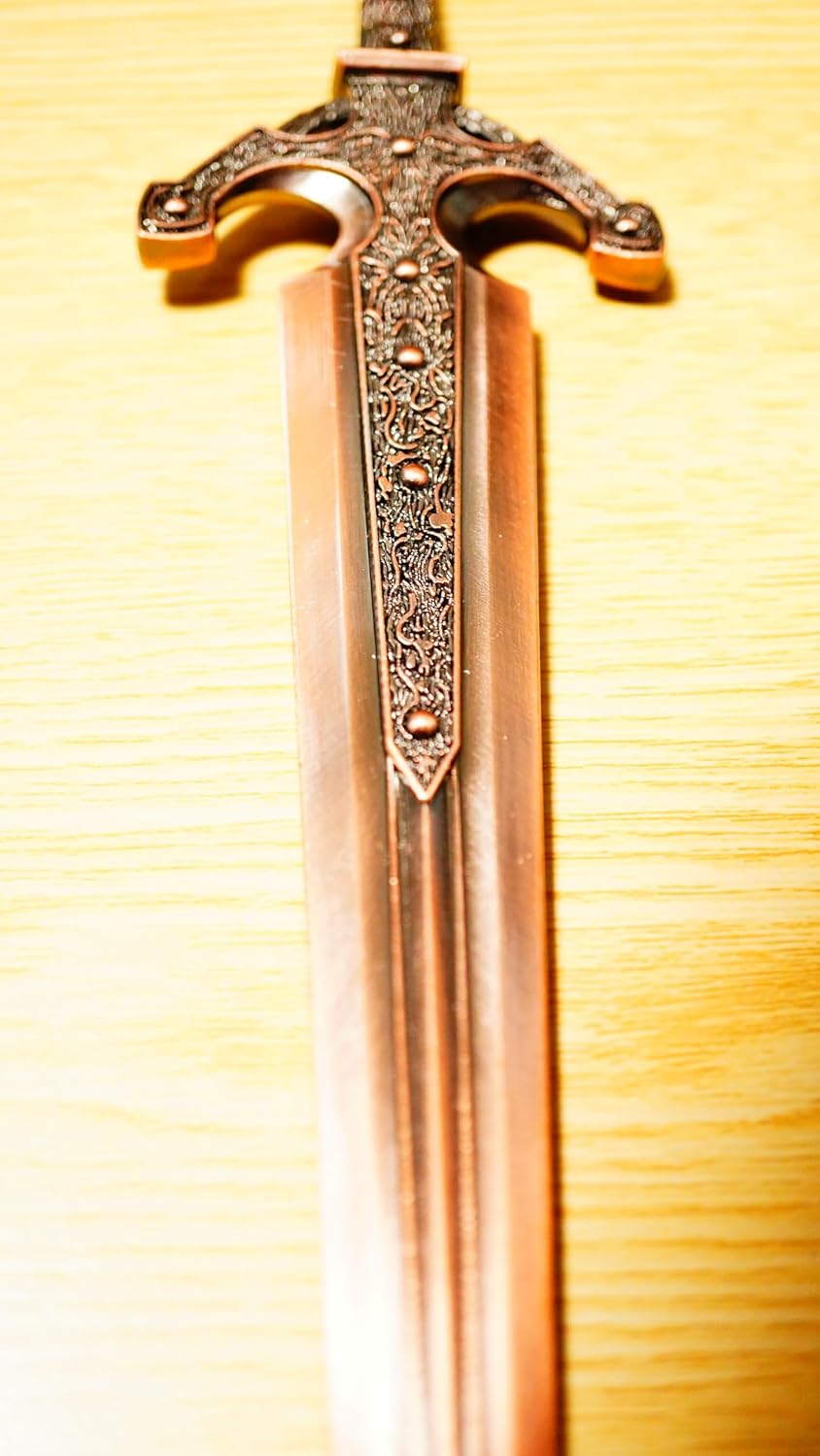 11.8 inches (30 cm) Oldobis Big Sword Elden Ring Mini Weapons Sword Bow Arrow Shield Sword Accessory Keychain Figurine Doll Display Decoration Anime Game Alloy Toy Metal Miniature Legendary