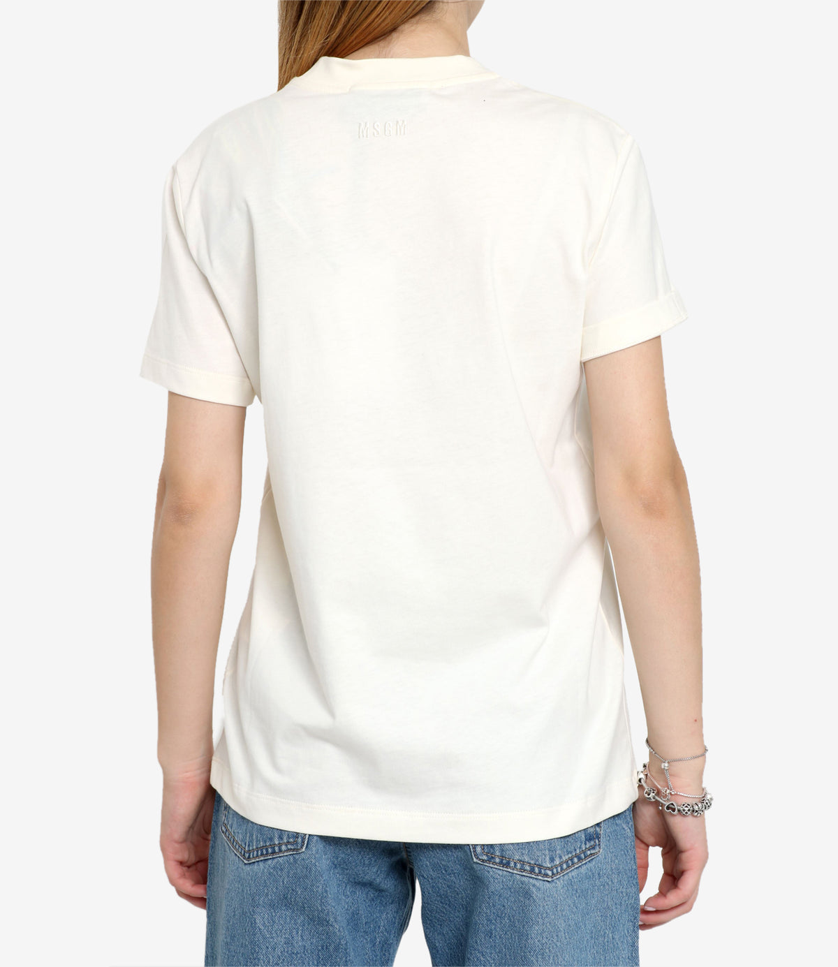 Msgm MSGM Tシャツとポロスホワイト - Image 4