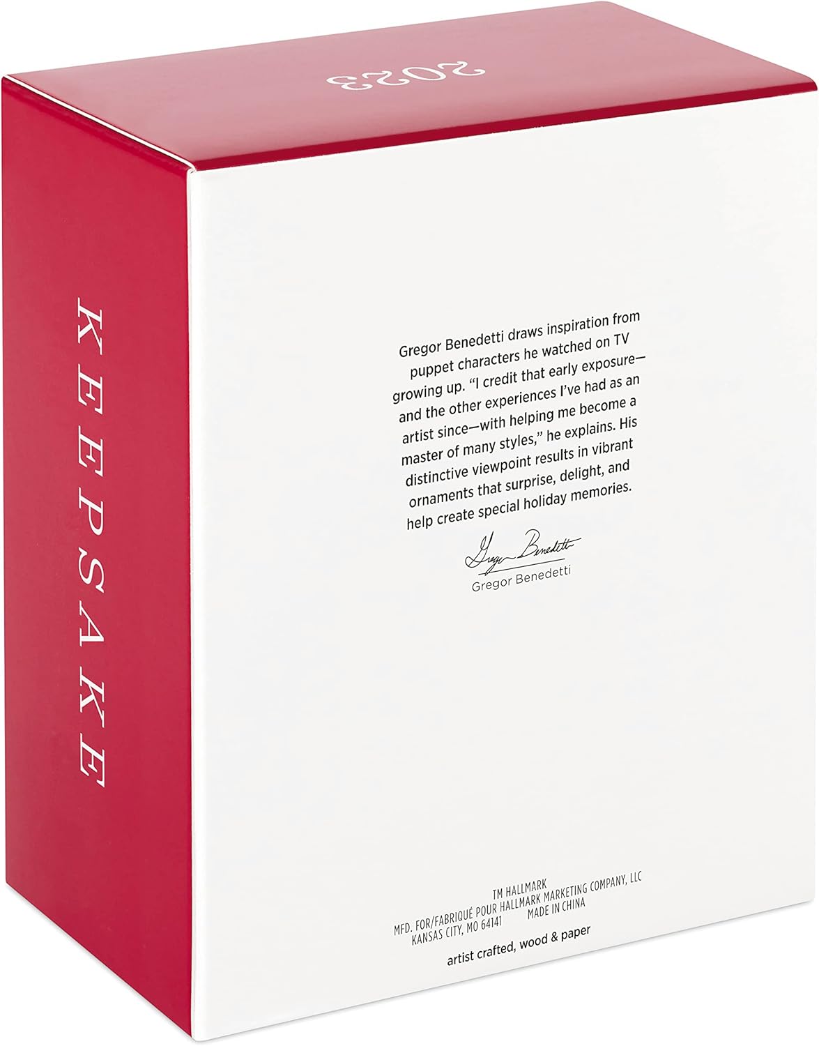 Hallmark Keepsake Adorno de Navidad 2023, Disney Mickey Christmas Carol 40 aniversario, regalos para fanáticos de Disney