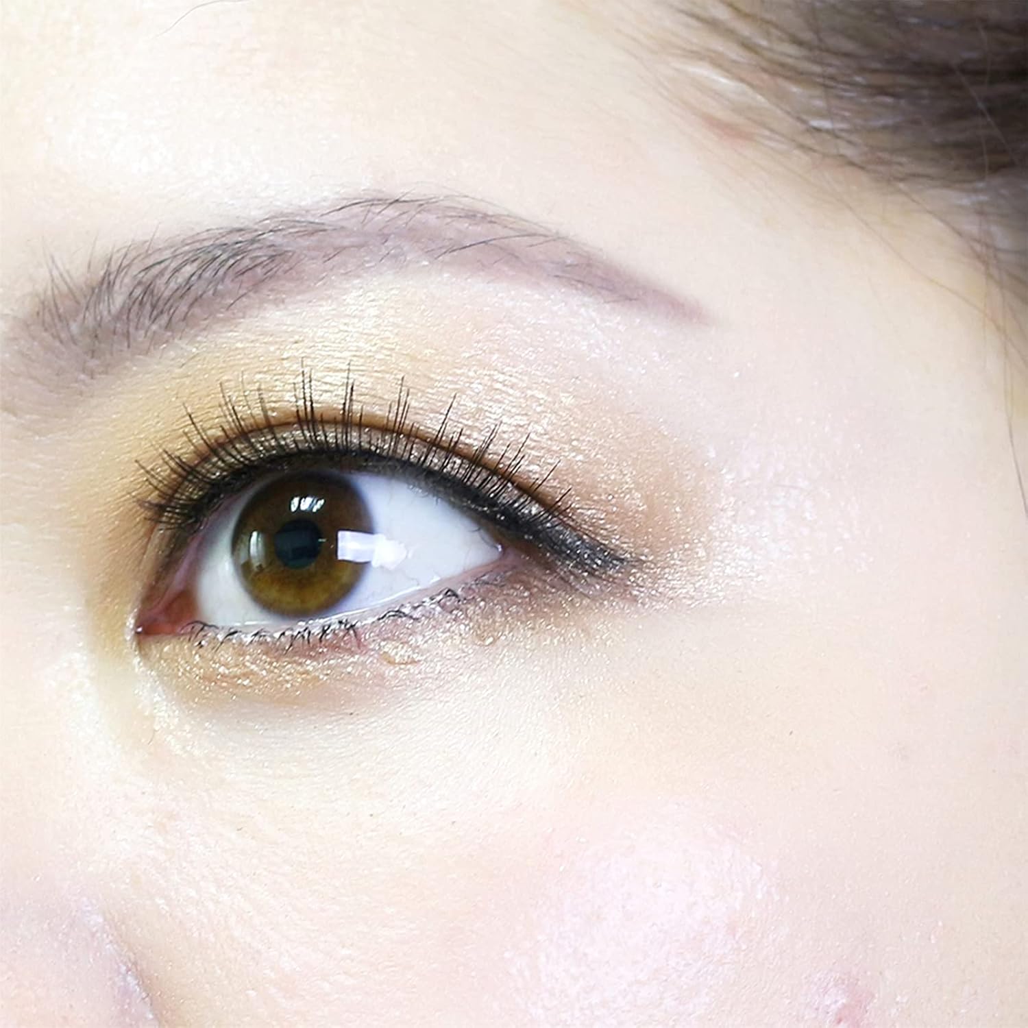 LashGarden Air 2pcs Handmade 100% Natural Human Hair False Eyelashes Strong Glue Set Professional Model (Daisy 2 Pairs)