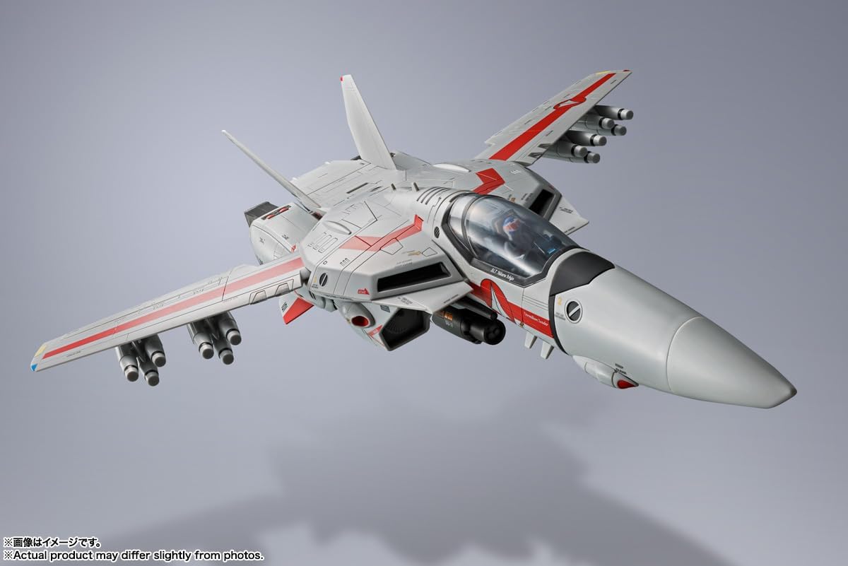 DX Chogokin VF-1J Valkyrie (Ichijo Hikaru Unit) ‑STORE LIMITED EDITION‑ Approximately 300mm (11.81 inches) (Fighter mode) ABS & Die-cast & PVC Pre-painted Action Figure