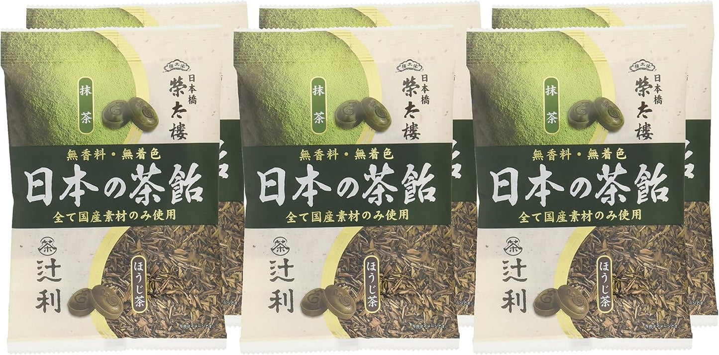 Eitaro Somono Japanese Tea Candy 2.8 oz (80 g) x 6 Bags