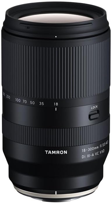 Tamron 0.7-11.8 inches (18-300 mm) F3.5-6.3 Di III-A VC VXD for Fujifilm X Mount [B061X]