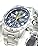 Seiko SND379P Men's Chronograph Watch with Military Style Strap Navy x Yellow