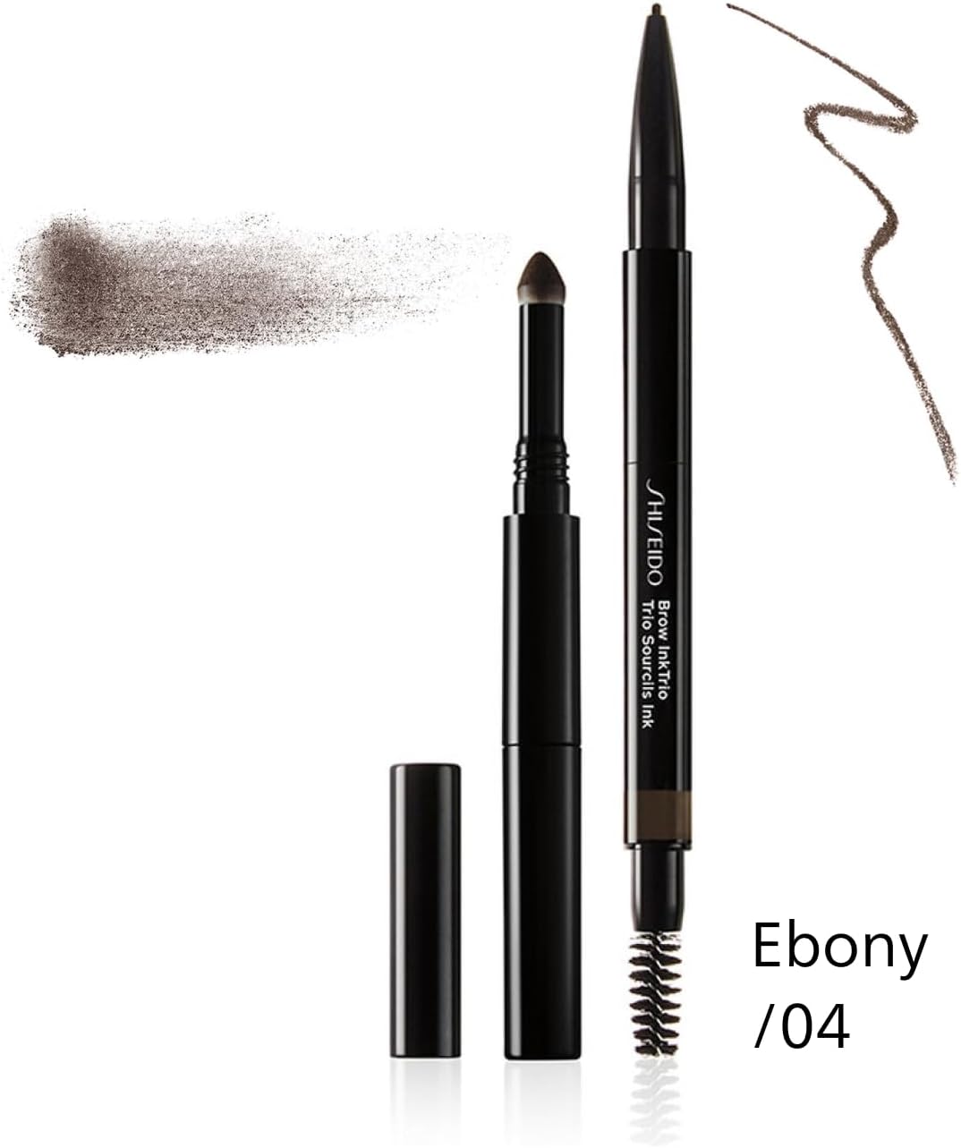 SHISEIDO Makeup Blow Ink Trio 04 Ebony 0.06g/0.25g