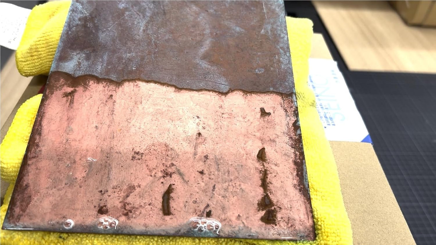 (PRO) Copper Rust Craftsman 4L! (Cleaning Copper, Removes Patina!)